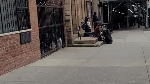 Migrants refusing toleave the Watson Hotel in N.Y.C