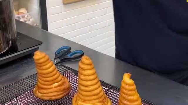 Spicy Mashed Potato Cone