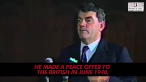 The dramatic tale of Britain's bankruptcy during WWII- WW2 Historian David Irving (1986 talk)