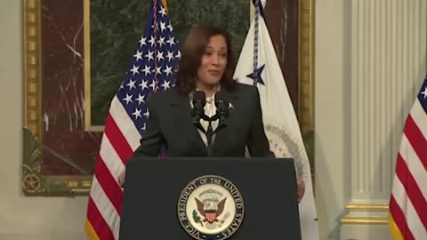 VP Harris Speaks to Room Full of Adults Like They're Kindergartners