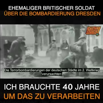 Dresden described by british soldier