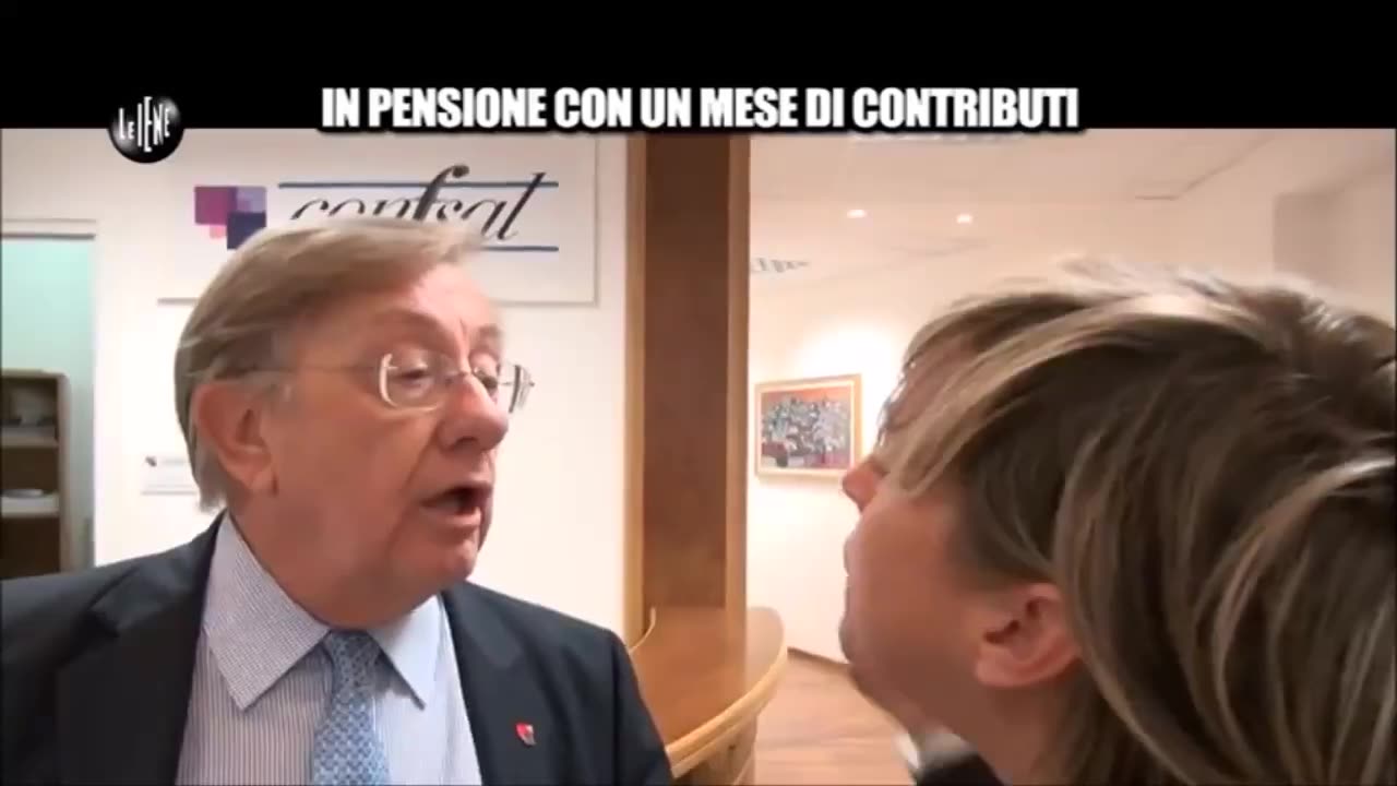 LE IENE - SINDACALISTI IN PENSIONE CON UN MESE DI CONTRIBUTI