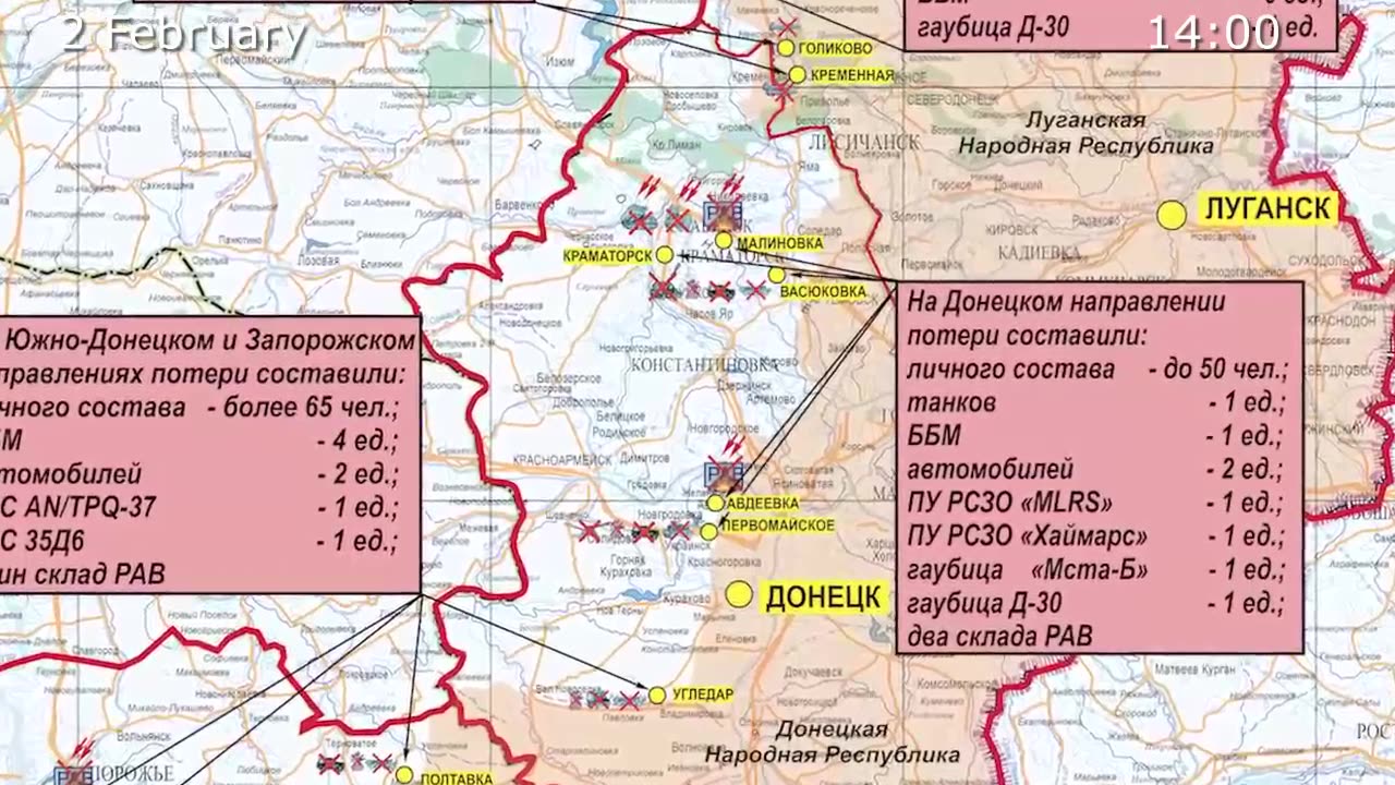 2023-02-03 Russian Defence Ministry report