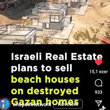 IZRAEL. Gaza A gazai rembolt teruletekre tegerparti házak