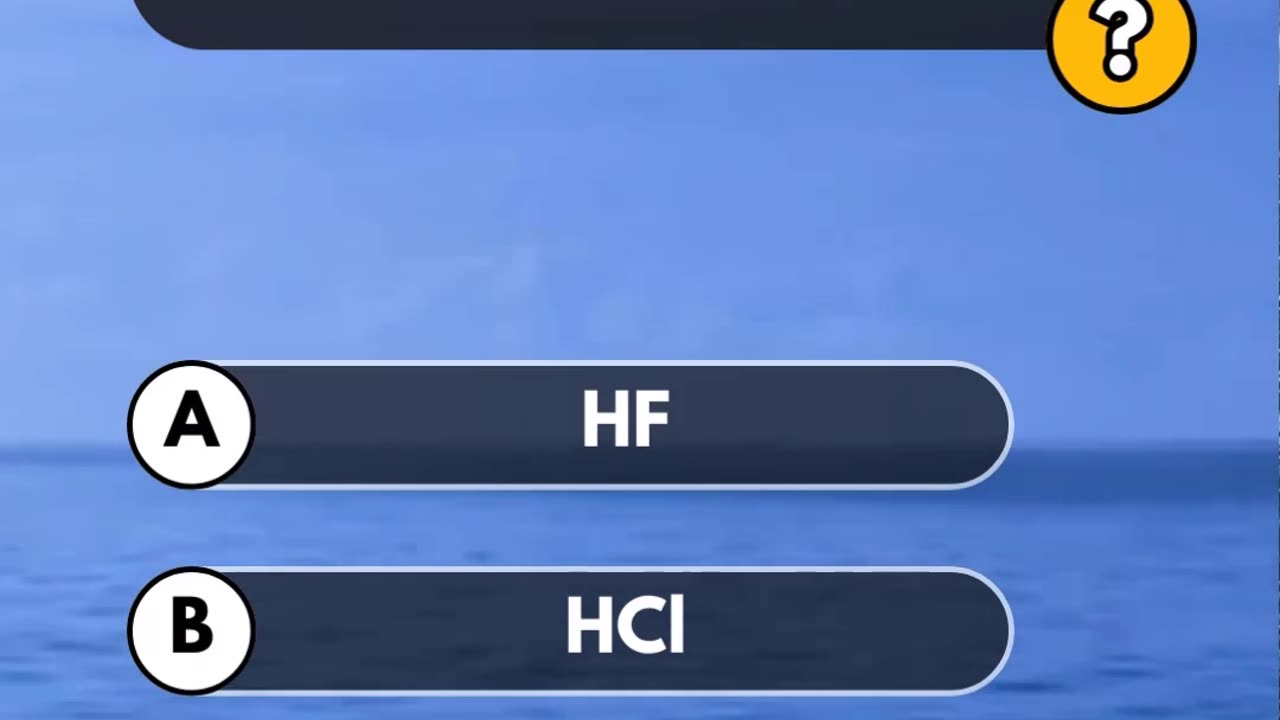 What is the chemical formula for hydrofluoric acid?