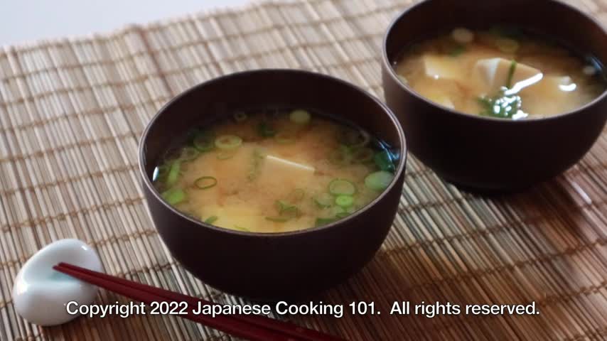 Miso Soup Recipe