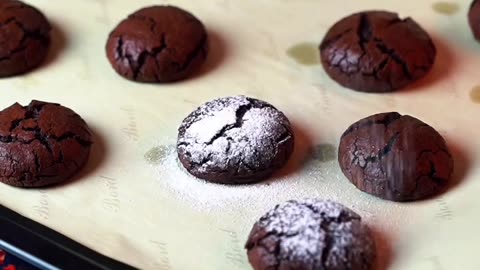 Very Easy Chocolate Cookies