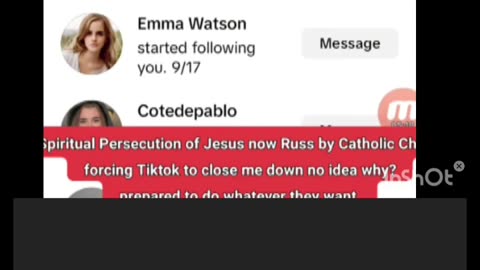 Catholic Church separated Jesus and Emma Watson