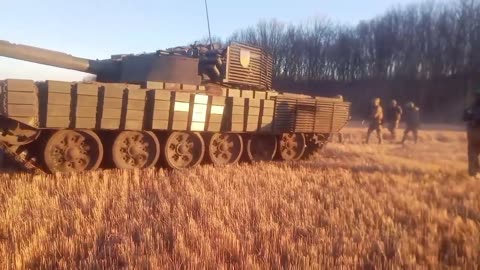 Long Form Video from Ukrainian Tank Brigade Operations