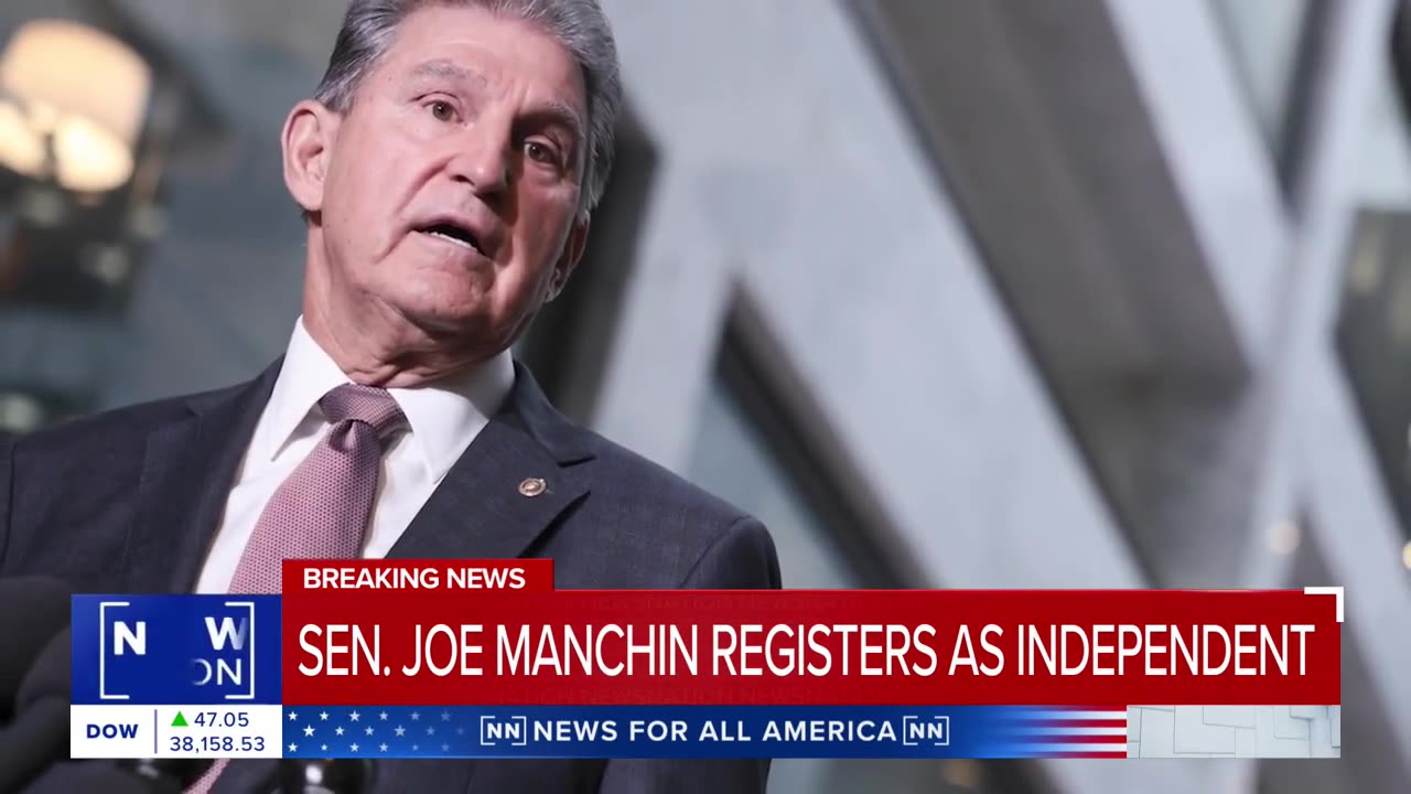 Joe Manchin Leaves Democrat Party