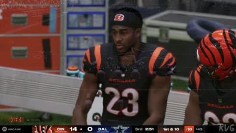 Madden NFL 25 - Cincinnati Bengals vs Dallas Cowboys - Gameplay (PS5 UHD) [4K60FPS]