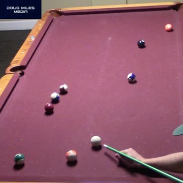 7 BALL BANK OFF THE LONG RAIL!