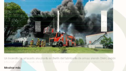 Explosiones sacuden planta de armas alemana