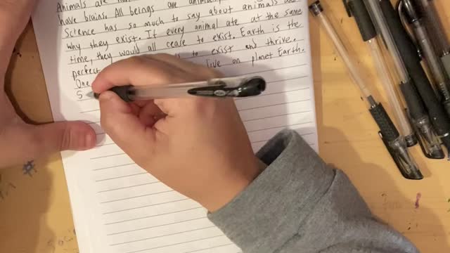 Page 20 of BOOK TWO - SUBJECTS OF LIFE being written