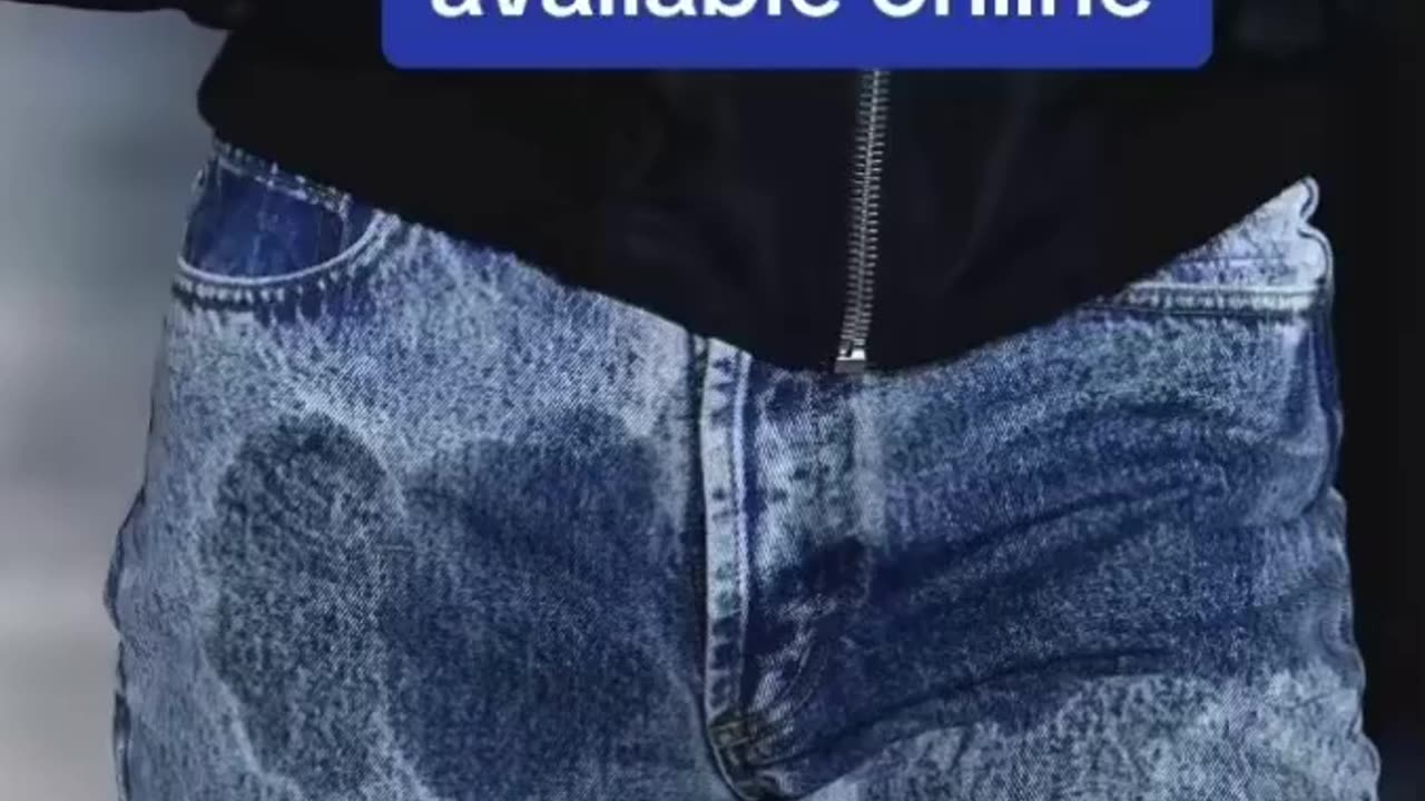 Jeans Made To You Like You Pissed Yourself