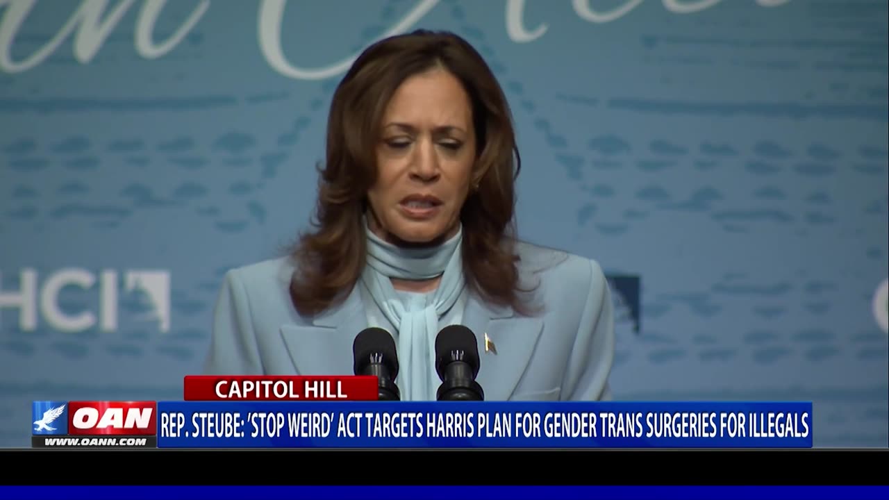 Steube: ’Stop Weird Act’ Targets Harris Plan For Gender Trans Surgeries For Illegals