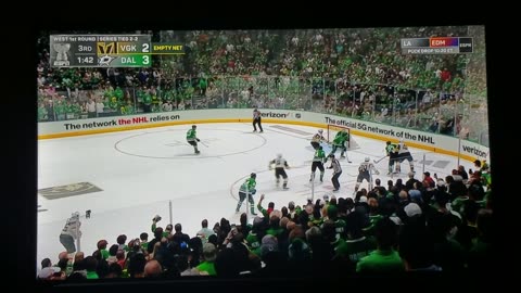 West 1st Round Game 5 - VGK vs DAL - Stars Win 3-2