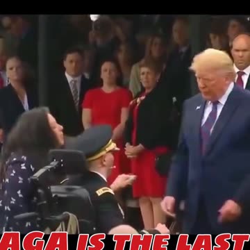 The President of the United States of America Donald J Trump.