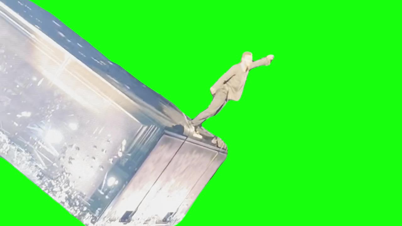 Justin Timberlake Floating | Green Screen