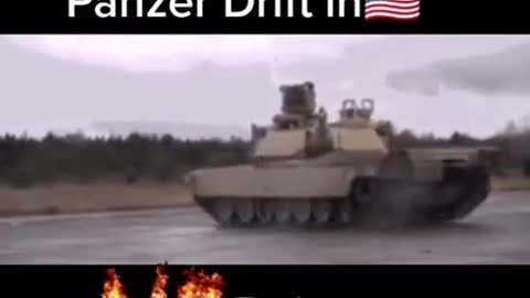 Drift on a tank in the USA and drift on a tank in Russia