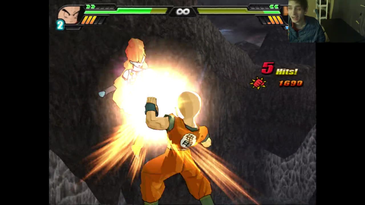 Zangya VS Krillin In A Dragon Ball Z Budokai Tenkaichi 3 Battle With Live Commentary