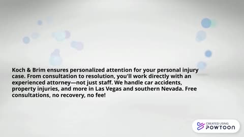 Las Vegas personal injury lawyer