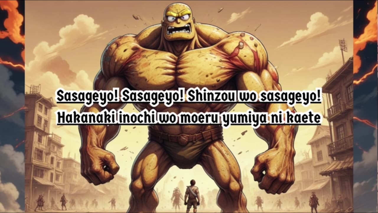 [SpongeBob sings/AI Cover] Attack on Titan Season 2 Opening Linked Horizon - Shinzou wo Sasageyo