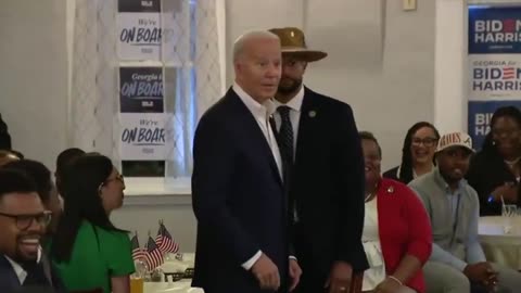 Crowd LAUGHS At Bumbling Biden In Humiliating Moment