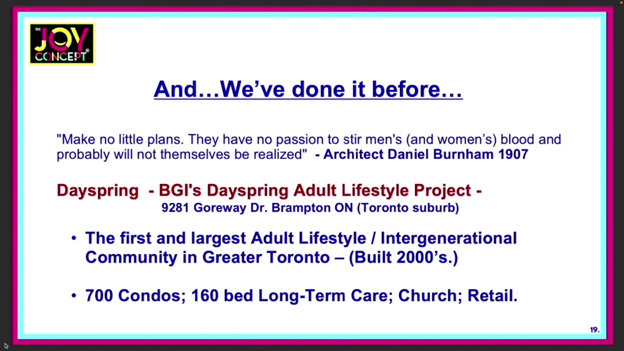 #578 Affordable housing for the aging population with Ian Jones of BGI Group and The Joy Concept