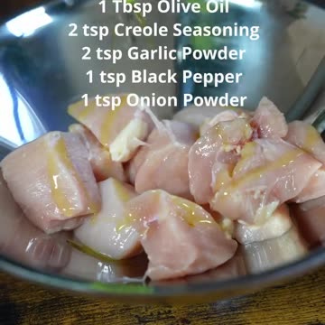 Chicken breast with sausages and vegetables