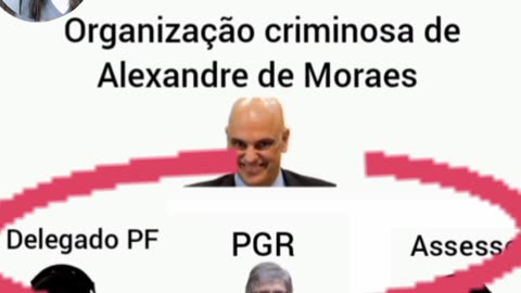 LLG FAZ SUA TESE E DESMASCARA A ORGANIZAÇÃO CRIMINOSA DE ALEXANDRE NAZISTA DE MORAES.