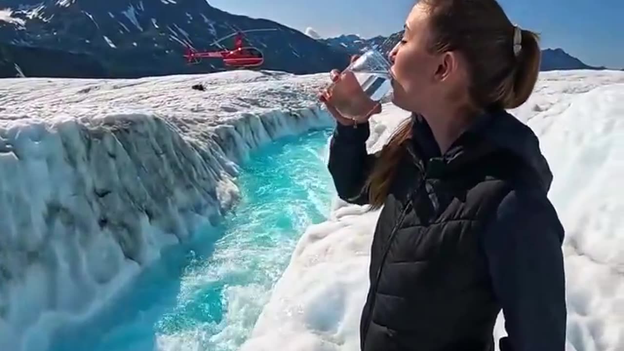 That is the CLEAREST water I’ve ever seen