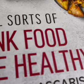 All sorts of JUNK FOOD MADE HEALTHY book launch