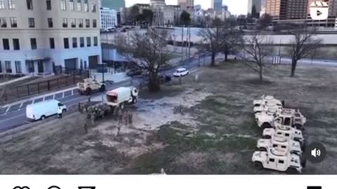 Military moving in, in Atlanta .