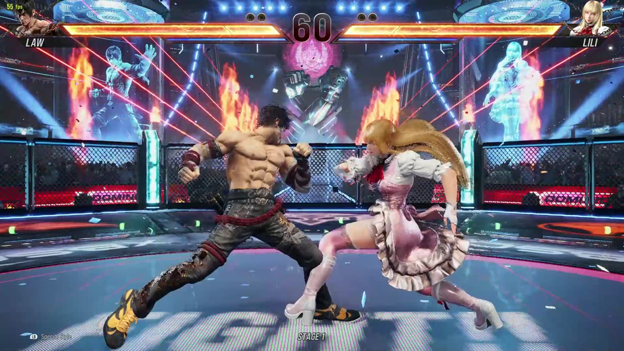 Tekken 8 law fight