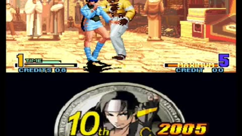 Yashiro vs Shermie 🔥 (kof 2005 unique)