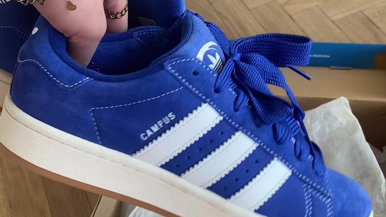 750Kicks Unboxing Adidas Campus 00s Lucid Blue with Jesjexxx Outfits Kicks Summer Blauw Zomer 00