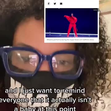 Rihanna Is Pregnant With A Blood Sucking Parasite - Mask Wearing Activist Teacher