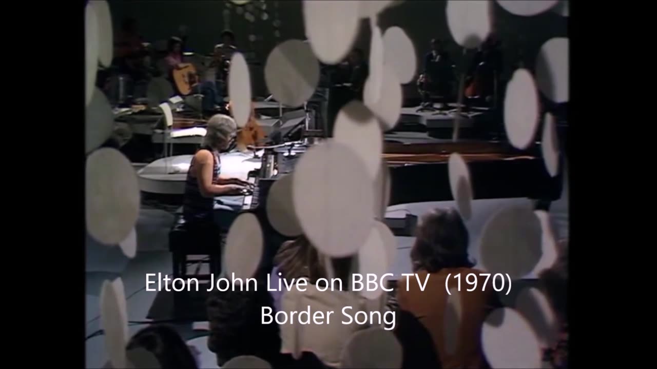 Elton John: Border Song - Live on BBC TV (1970) (My Stereo Studio Sound Re-Edit)