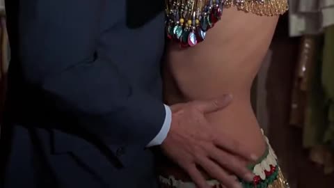 SAIDA THE BELLY DANCER | JAMES BOND KISSES SAIDA'S BELLY | SCENE FROM THE MAN WITH THE GOLDEN GUN