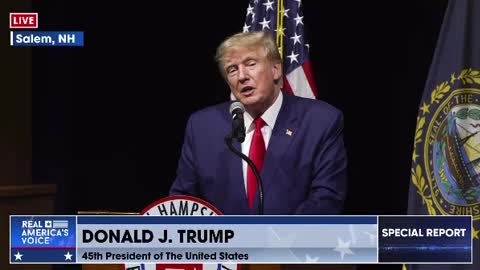 President Trump on mental patients and criminals pouring in.