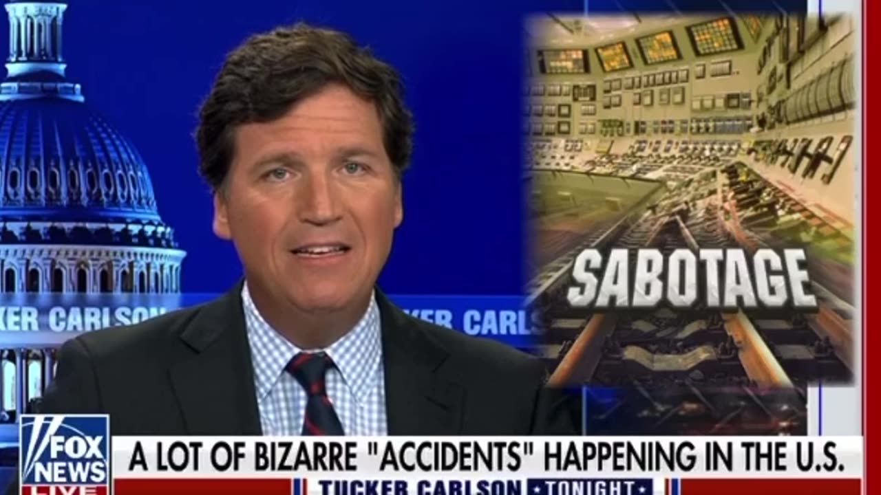 Tucker Carlson talks about what seem to be coordinated attacks on our country