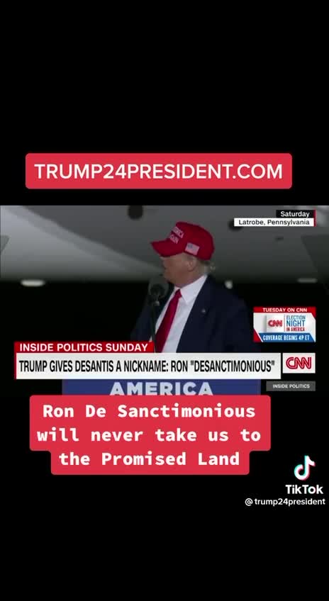 Trump talks about DeSantis