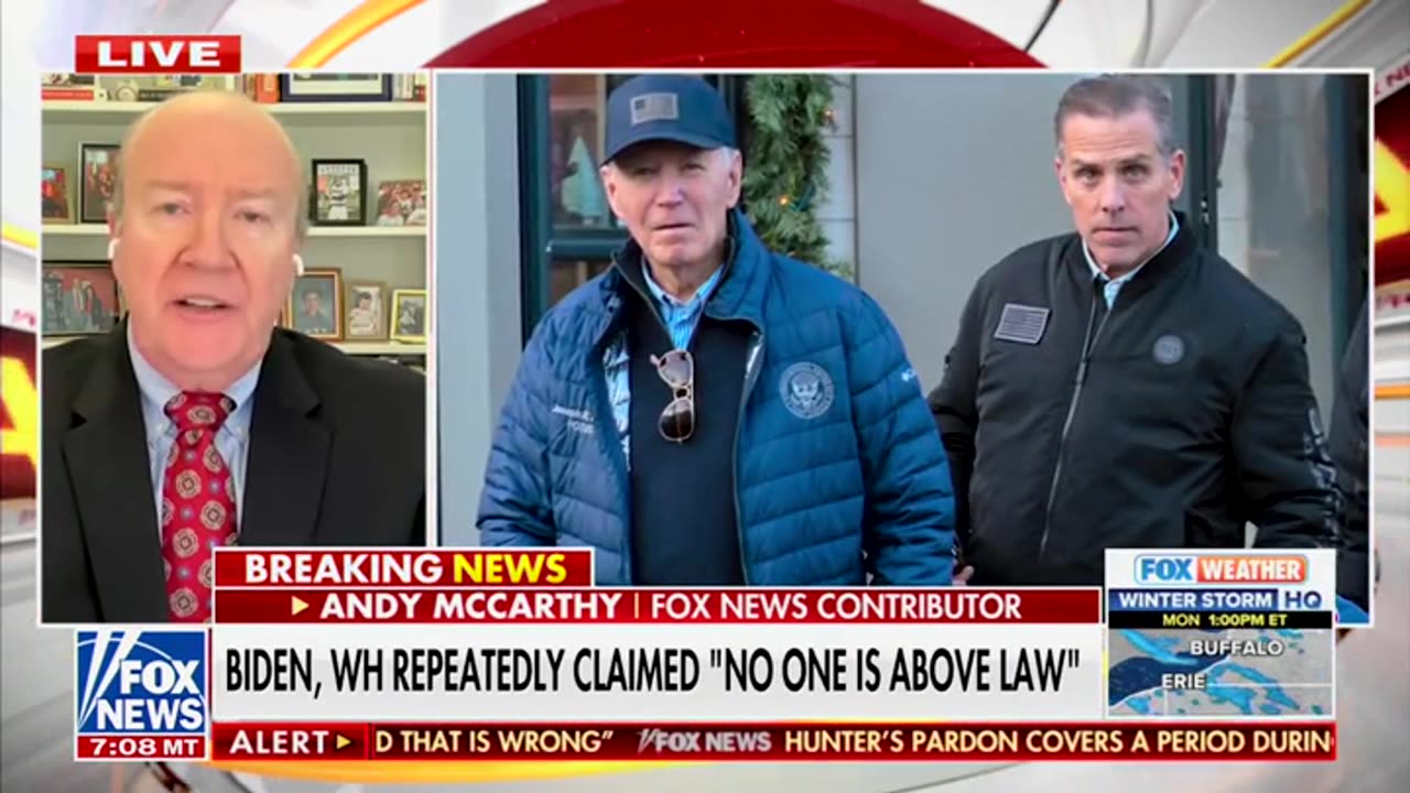 Andy McCarthy Breaks Down Hunter Biden Pardon