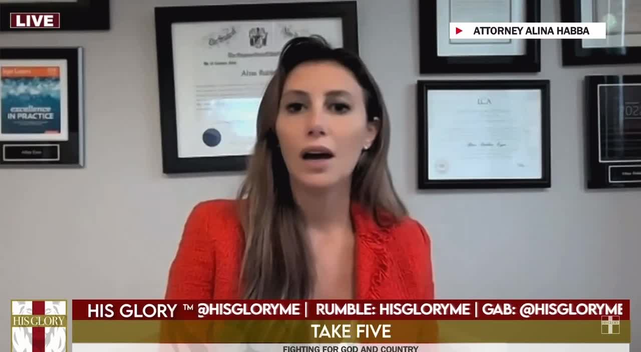 Alina Habba says that DJT keeps keeps on winning legal cases, but the media doesn’t talk about it