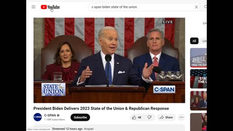 Biden's STFU Speech