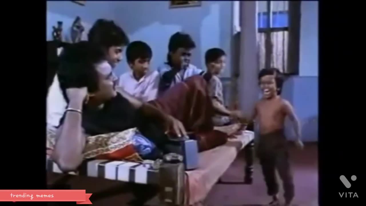 Rajni style funny dance meme template