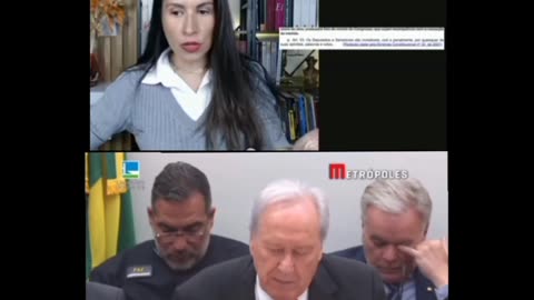 A "JUÍZA" LUDMILA LINS GRILO RESPONDE AO ADVOGADO MINISTRO LEWABOSTA EX- STF. VAI LU SÓ UM TAPINHA 😁