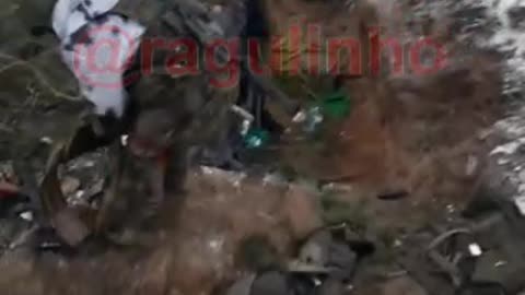 Russian Clip from near Svatovo , Ukraine. ( 18+ Content)