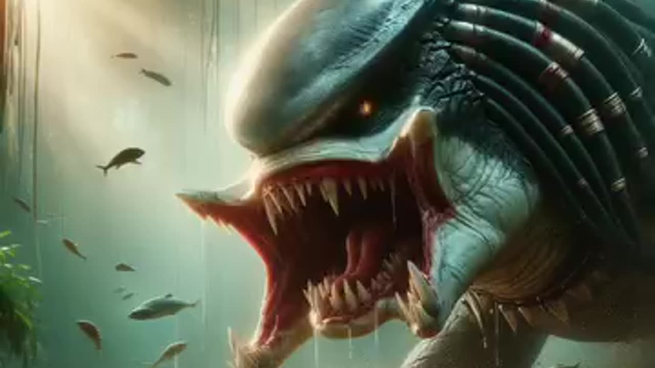 fusion between shark and predator